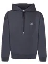 Maison Kitsuné Hooded Sweatshirt In Black