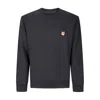 Maison Kitsuné Sweatshirts In Black