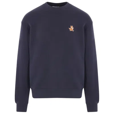 Maison Kitsuné Sweatshirts In Blue