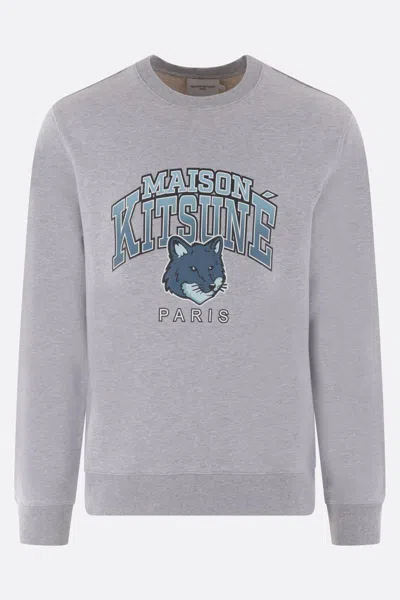 Maison Kitsuné Sweatshirts In Gray