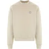 Maison Kitsuné 'bold Fox Head Crewneck Sweat In Green