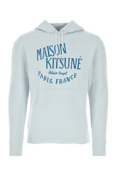 Maison Kitsuné Maison Kitsune Sweatshirts In Blue