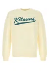 Maison Kitsuné Sweatshirts In Yellow