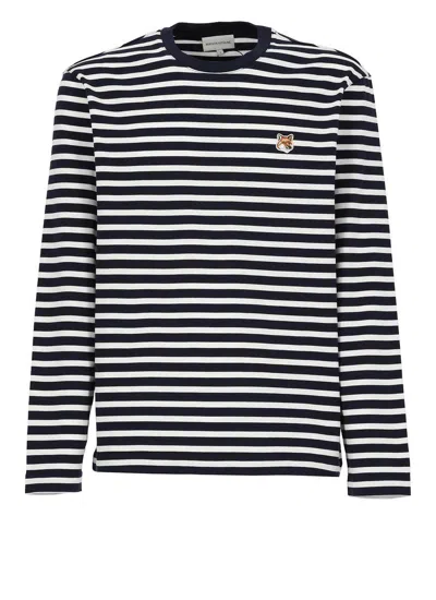 Maison Kitsuné T-shirt In Black