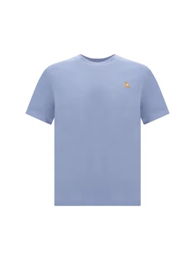 Maison Kitsuné T-shirt In Beat Blue