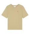 Maison Kitsuné T-shirt In Beige