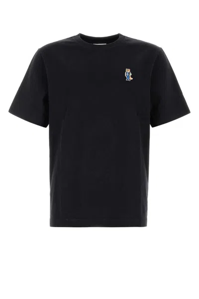 Maison Kitsuné T-shirt In Black