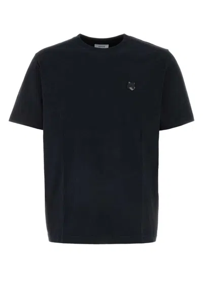 Maison Kitsuné T-shirt In Black