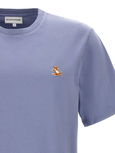 Maison Kitsuné 'chillax Fox' T-shirt In Blue
