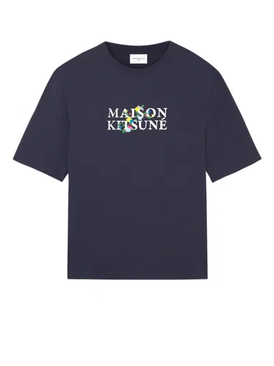Maison Kitsuné T-shirt In Blue