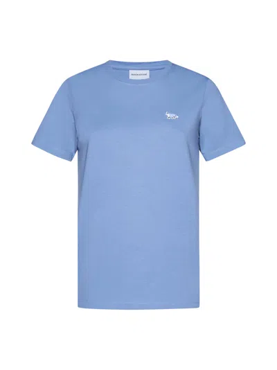 Maison Kitsuné T-shirt In Hampton Blue
