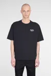 Maison Kitsuné Logo Embroidery Crewneck T-shirt
