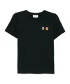 Maison Kitsuné Cotton T Shirts In Black