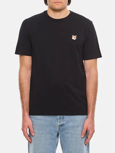 MAISON KITSUNÉ T-SHIRT MAISON KITSUNÉ MEN COLOR BLACK,G50041002