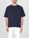 Maison Kitsuné Navy Bold Fox Head Patch Oversized T-shirt