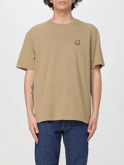 Maison Kitsuné T-shirt  Men Color Brown