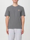 Maison Kitsuné T-shirt  Men Color Grey In Grau
