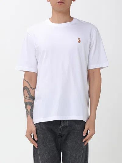 MAISON KITSUNÉ T恤 MAISON KITSUNÉ 男士 颜色 白色,H27830001