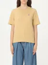 Maison Kitsuné T-shirt  Woman Color Beige