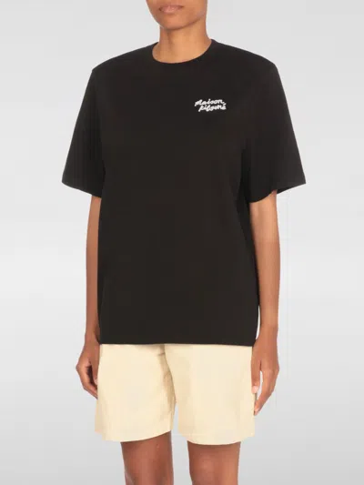 Maison Kitsuné T-shirt  Woman Color Black
