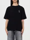 Maison Kitsuné T-shirt  Woman Color Black In Black