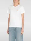 Maison Kitsuné T-shirt  Woman Color White