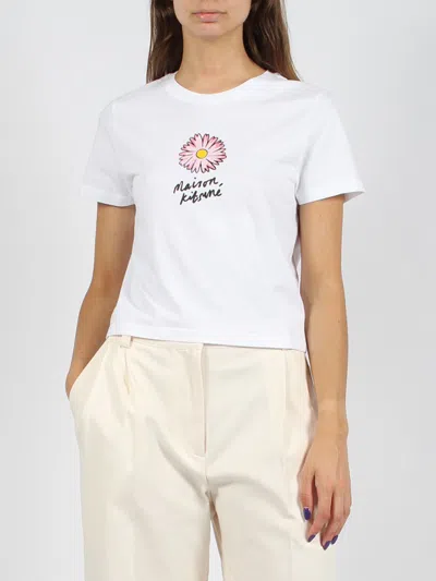 Maison Kitsuné T-shirt  Woman Color White In 白色