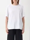 Maison Kitsuné White Baby Fox Patch Comfort T-shirt In Weiss