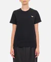 Maison Kitsuné Woman T-shirt Black Size L Cotton In Black