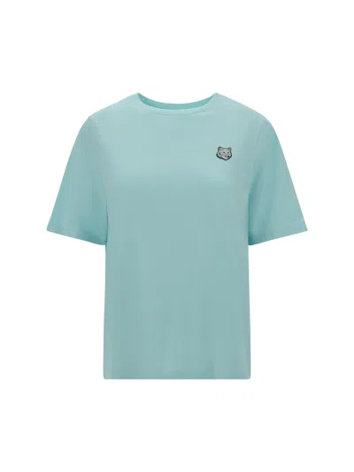 Maison Kitsuné T-shirt In Lightblue