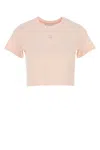Maison Kitsuné Pink Cotton T-shirt In Pink