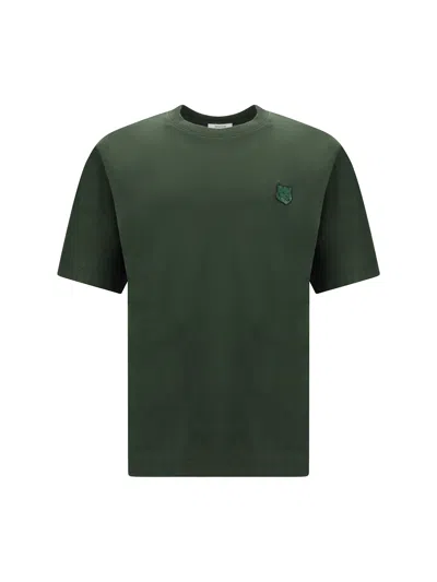 Maison Kitsuné T-shirt In Green