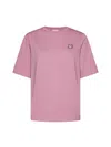 Maison Kitsuné Bold Fox Head Patch Comfort Tee In Rosebud