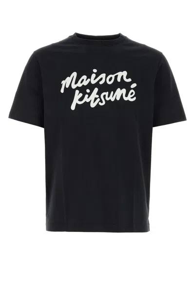Maison Kitsuné T-shirt-xl Nd Maison Kitsune Male In Black