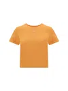 Maison Kitsuné T-shirt In Sunset Orange