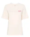 Maison Kitsuné Handwriting Comfort Tee-shirt In White