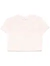 Maison Kitsuné T-shirt With Baby Fox Application In Pink