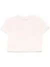 Maison Kitsuné T-shirt With Baby Fox Application In Pink