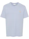 Maison Kitsuné Maison Kitsune Chillax Fox T Shirt In Blue