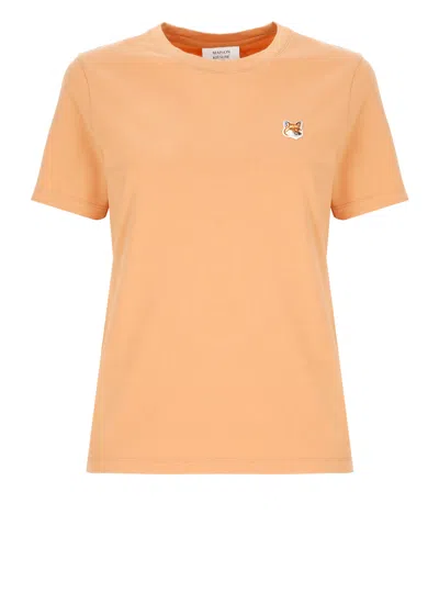 MAISON KITSUNÉ T-SHIRT WITH LOGO