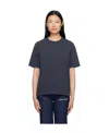 Maison Kitsuné T-shirt With Round Neck And Short Sleeves In Black