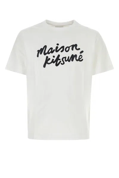 Maison Kitsuné T-shirt-xxl Nd Maison Kitsune Male In White