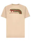 Maison Kitsuné Man T-shirt Sand Size L Cotton