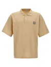 Maison Kitsuné Fox Head Patch Polo Shirt