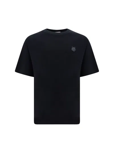 Maison Kitsuné T-shirts & Vests In Black