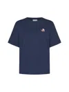 Maison Kitsuné T-shirt In Ink Blue