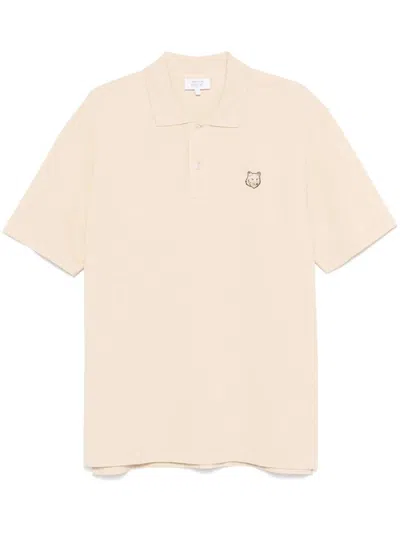 Maison Kitsuné T-shirts And Polos In Neutral
