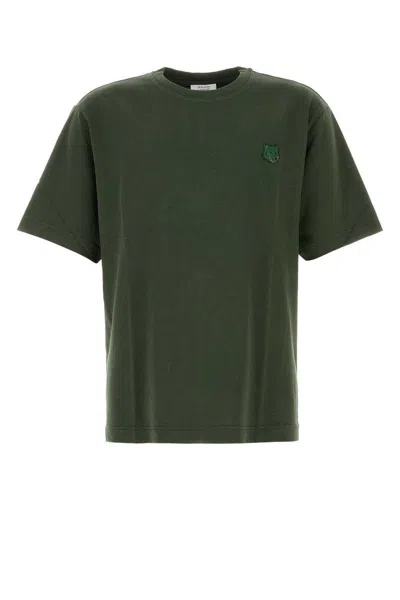Maison Kitsuné 'oversized Bold Fox Head In Green