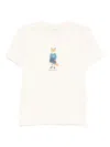 Maison Kitsuné Dressed Fox-print T-shirt In Neutral