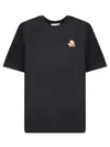 Maison Kitsuné Cotton T-shirt In Black